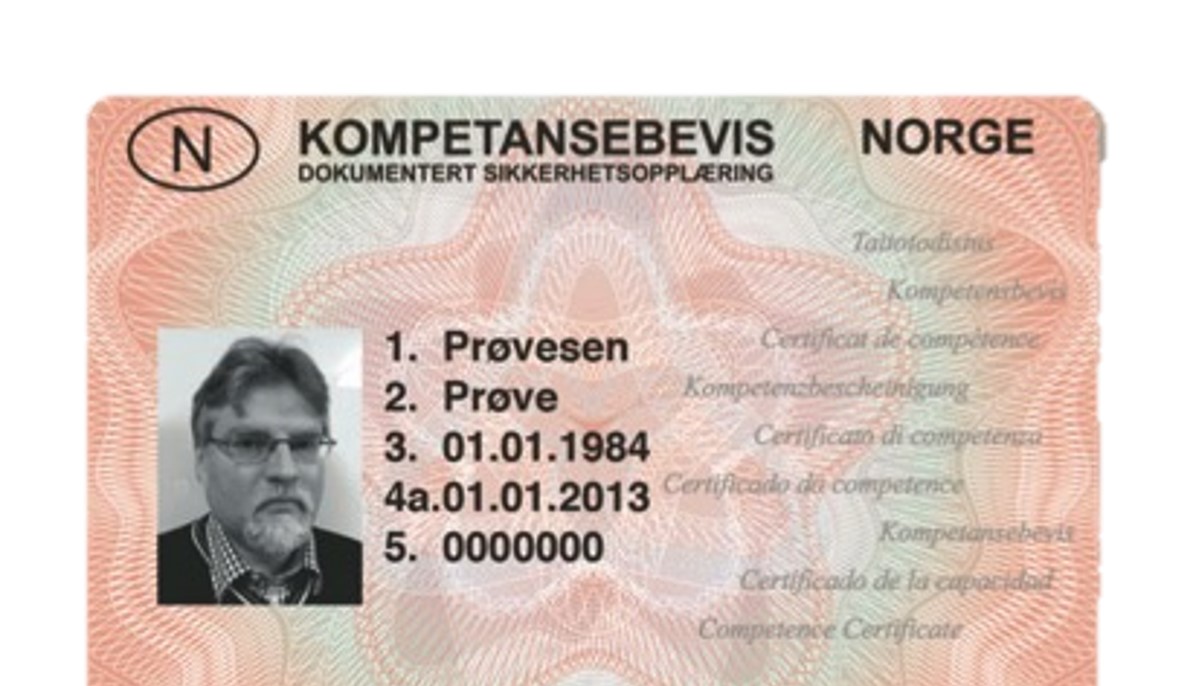 dokumentert opp